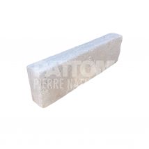 Bordure Travertin Light Premium, 15 X 50 Epaisseur 7cm (vendu À La Piéce) - Bricoman