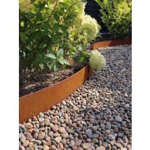 Bordures De Jardin Acier Corten Multi-edge Metal | 100x17,5cm - Tecnomat
