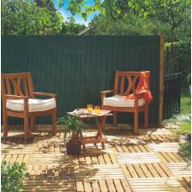 Canisse Pvc Double Face "plasticane" 85 % Occultant Blanche - 1 X 3 M - Bricoman