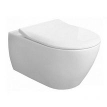 Villeroy & Boch Subway 2.0 Combi-pack Cuvette Ovale Blanche Ceramicplus Sans Bride Avec Abattant Softclose (5614r2r1) - Bricoman