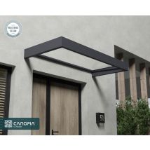 Canopia Marquise De Porte Sophia 160 X 95 Cm Gris Foncé - Clair 215x0 - Bricoman