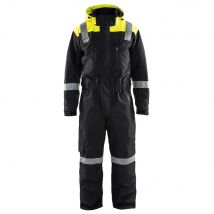 Combinaison Blaklader Hiver Imperméable Matelassée Noir / Jaune 46 - Bricoman