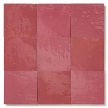 Carrelage Zellige Marocain Rose Ancien 10x10 Cm (vendu Par 0,5 M²) - Ro'ma Nature - Bricoman