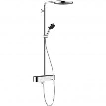 Hansgrohe Colonne De Douche 260 Pulsify S Avec Mitigeur Thermostatique De Baignoire Showertablet Select 400 Chromé 24230000 - Bricoman