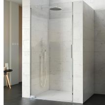 Porte De Douche Kinedo Kinequartz Xxl Charnières À Droite Largeur Réglable 117/119 Chrome - Bricoman