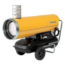 Chauffage Air Pulsé Mobile À Combustion Indirecte Sovelor Hpv 55 49kw 800w 230v/50hz - Bricoman
