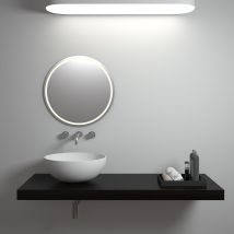 Vasque Ronde À Poser Blanc Mat - Brazzaville - Bricoman