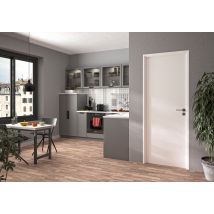 Bloc Porte Reversible Et Ajustable Blanc 830 - H 204 Cm X L 83 Cm - Bricoman
