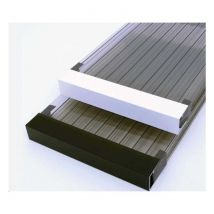 Profil U Aluminium Pour 32mm - Couleur: Alu Brut - Longueur: 2.10m - Bricoman