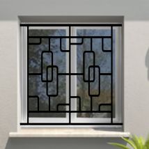 Grille De Defense Structural Pour Fenetre H= 125 Cm X L= 120 Cm (côte Tableau) - Bricoman