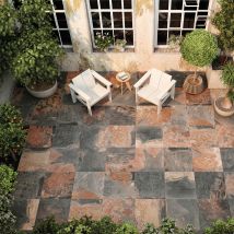 Dalle Sur Plots Chateau 2cm Naturel R11 60x60 Cm - Réflex Boutique - Bricoman