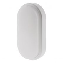 Hublot D'Extérieur Ovale Led 8w Ip54 - Blanc - Zenitech - Bricoman