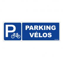 Panneau Parking Vélos - Rigide 450x150mm - 4060170 - Bricoman