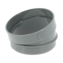 Nicoll Coude 15° Pvc Évacuation Mâle Femelle Ø100 - Tecnomat