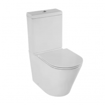 Wc À Poser Sans Bride Sortie Universelle Jacob Delafon Rodin+ Avec Abattant Frein De Chute - Bricoman