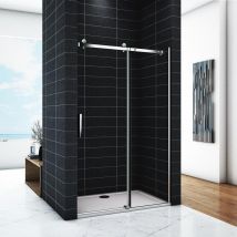 Océan Porte De Douche Coulissante 100x195cm Porte De Douche En 8mm Verre Anticalcaire - Bricoman