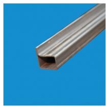 Tube A Ailette L 30x50 Mm Ep 2 Mm, Longueur : 0.5 Mètre - Bricoman