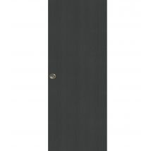 Porte Coulissante Grey Oak H204 X L73 Et Coquilles Gd Menuiseries - Bricoman