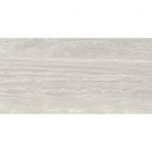 Carrelage Aspect Marbre Roma Gris Poli 60x120 Cm - Bricoman