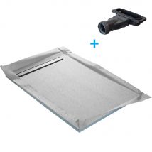 Receveur De Douche À Carreler Monopente 140 X 90 Cm - Bricoman