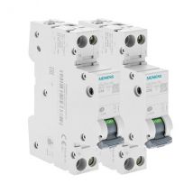 Lot 2 Disjoncteurs Siemens, 16a, Courbe C, 4,5 Ka, Ac/dc, Norme Nf En 60898, Garantie 2 Ans - Bricoman