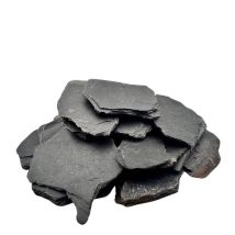 Big Bag De 1m³ (+/- 1500kg) Paillage Minéral Paillettes Ardoise Noire Ø 30/80 Mm - Livraison Premium - Tecnomat