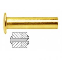 Rivet Tub.acier/laiton 8sl12(25) - Bricoman