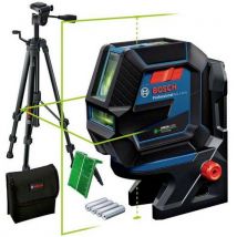 Laser Lignes Et Points Vert Gcl 2-50 G + Rm 10 + Trépied Bt 150 | 0601066m01 - Bosch - Bricoman