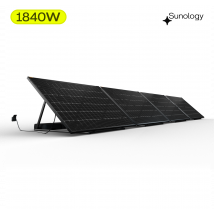 Sunology Play2 - Kit 4 Panneaux Solaires Complet 1840w Bifacial – 4 Stations Solaire Livrées Totalement Assemblées – Installation Au Sol Ou Au Mur - 