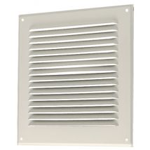 Grille Extérieure - 250 X 250 Mm - En Aluminium - Aluminium - Grillage Anti Moustique - Aldes 11001030 - Bricoman