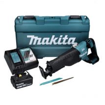 Scie Sabre 18v Lxt (1x5,0 Ah) Dans Valise Synthétique - Makita Djr187rt - Bricoman