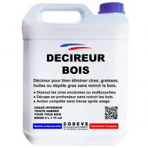 Decireur - 20 L - Codeve Bois - Pour Le Décapage De La Cire, Huile Ou Graisse Sans Noircir Le Bois. - Bricoman