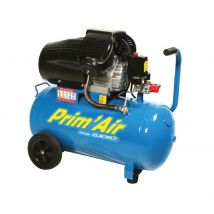 Compresseur À Piston 3 Cv Monophasé Bicylindre En V 20 M³/h 50 L Mm 20/50 Lacme - Bricoman