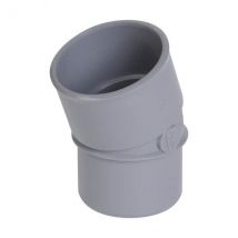 Nicoll Coude 20° Pvc Évacuation Mâle Femelle Ø50 - Bricoman