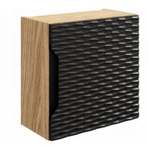 Meuble De Rangement De Salle De Bain À Suspendre Ocean Noir 35 X 35 Cm - Bricoman