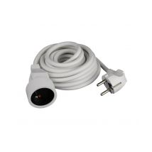 Prolongateur Ménager 16a Ho5vv-f 3g1mm² - Blanc 1,90m - Zenitech - Bricoman