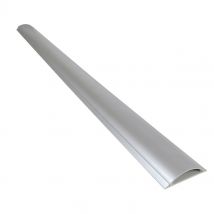 Cache Cable Multimedia Adhesif 70 Mm Longueur 1 M Gris - Bricoman