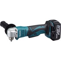 Perceuse Visseuse D'Angle 18 V Li-ion 5 Ah Ø 10 Mm À Clé Makita - 2 Batteries, Chargeur, Coffret - Dda350rtj - Bricoman