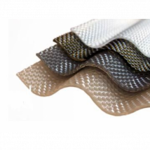 Plaque Polycarbonate Ondulé Nid D'Abeille Petite Onde 2,8mm Transparent 1045x2000 - Bricoman