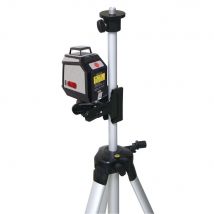 Niveau Laser 360° Rouge Auto Ajustable Et Trépied - Bricoman