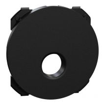 Enjoliveur Pour Prise Tv Odace Schneider Electric - Noir Onyx - Bricoman