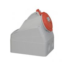 Socle Saillie P17 Ip44 32a 380/415v 3p+n+t Plastique - Bricoman