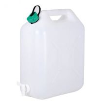 Jerrican Pour Eau Avec Robinet 5 Litres À 20 Litres - 15 Litres - Bricoman