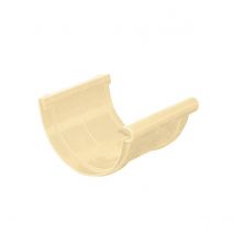 Jonction Longue Gouttière De 25 Sable - Bricoman