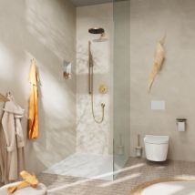 Hansgrohe Crochet Simple Bronze Brossé Addstoris - Bricoman