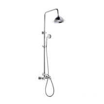 Rousseau Colonne De Douche Avec Robinet Mélangeur Retro - Chrome - Bricoman