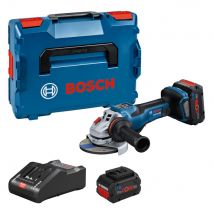 Gring Angle Sans Fil Gws 18v-15 Psc | Batterie 2x 8.0h & Charger Rapide | L-boxx - Bricoman