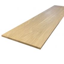 Tablette Chêne Massif Pleines Lames 1200 X 500 X 20 Mm Fsc Mixte - Bricoman