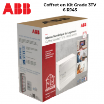 Coffret De Communication En Kit Grade 3tv 6rj45 Galé'o - Bricoman