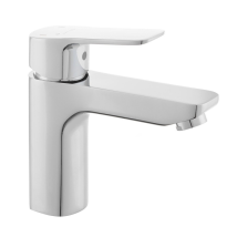 Optima Cube Way Mitigeur De Lavabo Sur Pied Sans Vidage, Taille M, Chrome (cu271m) - Tecnomat